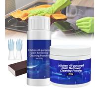 Camic Kitchen All-Purpose Stain Remover Cleaning Powder,Powerful All Purpose Cleaning Powder,Powerful Cleaning Powder,Soak to Clean Greasy Dirt (360g, 1pc)