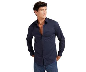 CAMICIE Uomo GUESS M1YH20 W7ZK1 G7V2 SMART BLUE