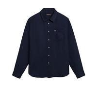 CAMICIE Uomo NAPAPIJRI G-LINEN LS NP0A4HQ2 176 BLU MARINE