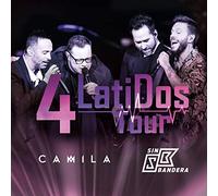 Camila - 4 Latidos Tour Camila Sin Bandera 2 CDs + DVD