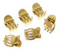 Camila Paris CP2913 Clip de cheveux fran ais pour femmes Ensemble de 6 petites filles d'or Clip cheveux de cheveux Jaw Jaw Fashion Fashion Dura