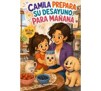 Camila prepara su desayuno para mañana: Un cuento infantil ilustrado para niños de 3 a 6 años para aprender a anticiparse, aprender a cocinar y tener paciencia; cuentos para antes de dormir