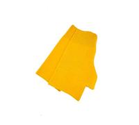 CAMILLA G49 Vera Tucci Originals Designer Luxueux Mitaines - Gants d'hiver pour femme - Gants d'hiver pour femme - Gants de designer - Moufles en cuir, moutarde, taille unique