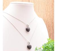 Camille Ambiance Nature Attitude Zen : 1 Pendentif coeur 15mm hématite Mate A