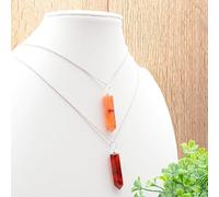 Camille Ambiance Nature Attitude Zen : 1 PENDENTIF POINTE 30 À 35MM CORNALINE A