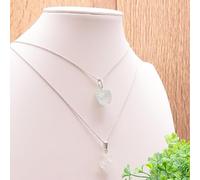 Camille Ambiance Nature Attitude ZEN : Pendentif pierre brute topaze bleue qualité AB