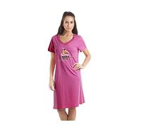 Camille and Print - Chemise de nuit en coton doux pour l’été - - 48