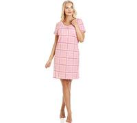 Camille and Print - Chemise de nuit en coton doux pour l’été - Rose - 40