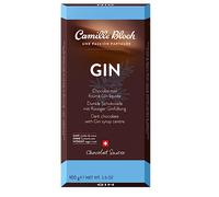 Camille Bloch Chocolat Noir avec Gin Liquide, Sans Croûte de Sucre, 100 g