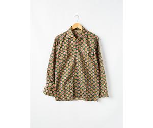camille chemises homme de couleur vert S