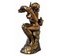 Camille Claudel La Flötenspielerin en Effet Bronze