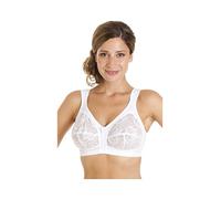 Camille Femmes Dames Soutien-Gorge sans Armatures en Dentelle Souple 115C White