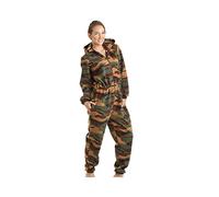 Camille Femmes Super Soft Onesies 42-44 Green Camoflauge