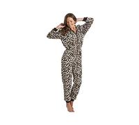 Camille - Onesies en Polaire Douce léopard pour Femme 50-52 Wild Leopard