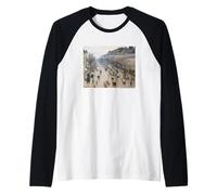 Camille Pissarro Boulevard Montmartre (Paris Street Scene) Manche Raglan