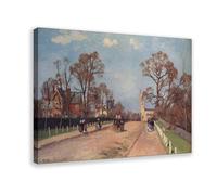 Camille Pissarro - The Avenue, Sydenham - Toile décorative pour chambre à coucher, bureau, chambre, cadre cadeau, 61 x 91,4 cm