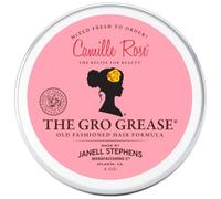 Camille Rose The Gro Grease - Après-shampoing sans rinçage et traitement du cuir chevelu pour des cheveux sains, soutien de la croissance et confort du cuir chevelu avec huile de ricin, amla et soufre