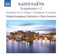 NAXOS – Symphonies Vol.2 – Symph. n°3 en ut mineur Op.78 (avec orgue) / Le Rouet d'Omphale Op.31