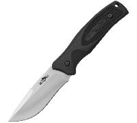 CAMILLUS WESTERN BLACK RIVER / 9" TOTAL / LAME DROP POINT 3,75" / 420SS / MANCHE EN CAOUTCHOUC NOIR