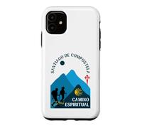 Camino Couple Spirituel Pèlerins Saint-Jacques-de-Compostelle 2026 Coque pour iPhone 11