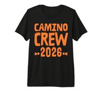 Camino Crew 2026 Groupe du Chemin de Saint-Jacques Équipe de T-Shirt Haut de Gamme