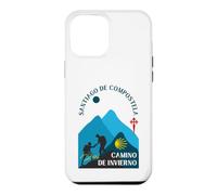 Camino de Invierno Couple Pèlerins Saint-Jacques-de-Compostelle 2026 Coque pour iPhone 12 Pro Max