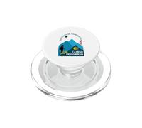Camino de Invierno Femme Marchant Saint-Jacques-de-Compostelle 2026 PopSockets PopGrip pour MagSafe