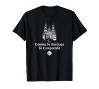 Camino de Saint-Jacques de Compostelle Cadeau Pèlerins Chemin de Saint-Jacques T-Shirt Graphique avec Valeur