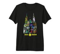 Camino de Saint-Jacques de Compostelle Cadeau Pèlerins Chemin de Saint-Jacques T-Shirt Haut de Gamme