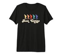 Camino de Saint-Jacques de Compostelle Souvenir T-Shirt Haut de Gamme