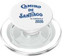 Camino de Santiago 2026 Compostelle Pèlerin Chemins Espagne PopSockets PopGrip pour MagSafe
