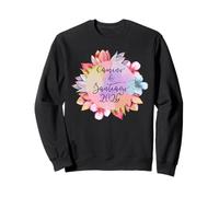 Camino de Santiago 2026 Floral Boho Pèlerin Espagne Sweatshirt