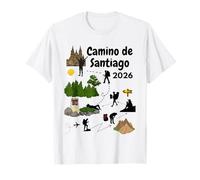Camino de Santiago 2026 Phases Que Chaque pèlerin Comprend T-Shirt