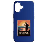 Camino De Santiago 2026 Randonnée Vintage Pèlerin St James Coque pour iPhone 16