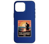 Camino De Santiago 2026 Randonnée Vintage Pèlerin St James Coque pour iPhone 16 Pro Max