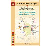 Camino De Santiago Maps Camino Francés: St. Jean Pied De Port - Santiago De Compostela