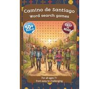 Camino de Santiago Word Search Games: 50+ Puzzles | LARGE PRINT | For all ages 7+ | From Easy to Challenging | Perfect Gift for Pilgrims | Stress Relief, Sharp Mind & Brain Training