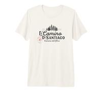 Camino Del Ebro - El Camino de Santiago T-Shirt Haut de Gamme