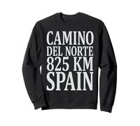 Camino Del Norte 825 KM Espagne Route de pèlerinage Sweatshirt