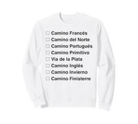 Camino Del Norte de Santiago Route côtière du Nord de Sweatshirt