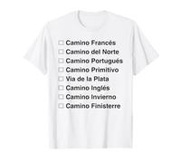 Camino Del Norte de Santiago Route côtière du Nord de T-Shirt