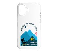 Camino Del Norte Homme et Chien Saint-Jacques-de-Compostelle 2026 Coque pour iPhone 16