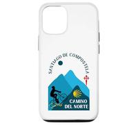 Camino Del Norte Vélo Homme Saint-Jacques-de-Compostelle 2026 Coque pour iPhone 12/12 Pro