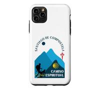 Camino Espiritual Man and Dog Saint-Jacques-de-Compostelle 2026 Coque pour iPhone 11 Pro Max