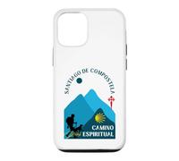Camino Espiritual Man and Dog Saint-Jacques-de-Compostelle 2026 Coque pour iPhone 12/12 Pro