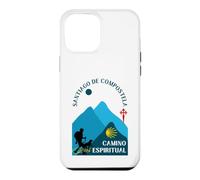 Camino Espiritual Man and Dog Saint-Jacques-de-Compostelle 2026 Coque pour iPhone 12 Pro Max