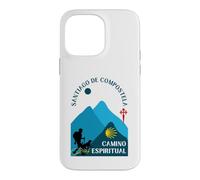 Camino Espiritual Man and Dog Saint-Jacques-de-Compostelle 2026 Coque pour iPhone 14 Pro Max