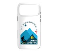Camino Espiritual Man and Dog Saint-Jacques-de-Compostelle 2026 Coque pour iPhone 17 Pro Max