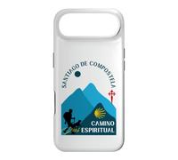 Camino Espiritual Man and Dog Saint-Jacques-de-Compostelle 2026 Coque pour iPhone Air