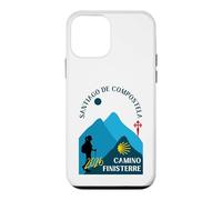 Camino Finisterre Femme Marchant Saint-Jacques-de-Compostelle 2026 Coque pour iPhone 12 Mini